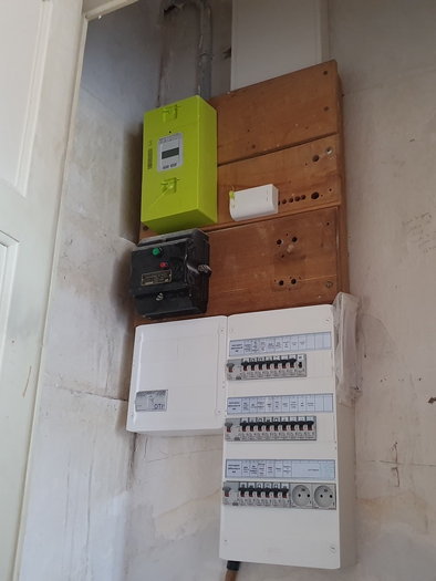 Salle de bains après