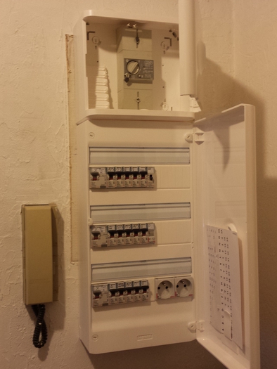 Salle de bains après